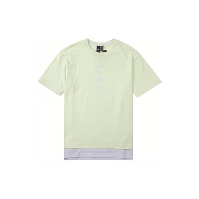 St Gfxrlx Tee Sport Casual Round Neck Layered Look Short Sleeve T-Shirt Men Tops Acid-Lime-Green HE9923
