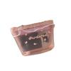 Polyester Large Capacity Transparent Makeup Bag For Girls Travel And Daily Use