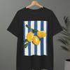 Lemon Graphic T-Shirt and Kids Tshirt | Retro Citrus Print, Summer Vibes