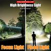 Powerful Sensor LED Headlamp USB Rechargeable Headlight Zoomable Head Lamp Waterproof Head Light High Lumens Head Flashlight