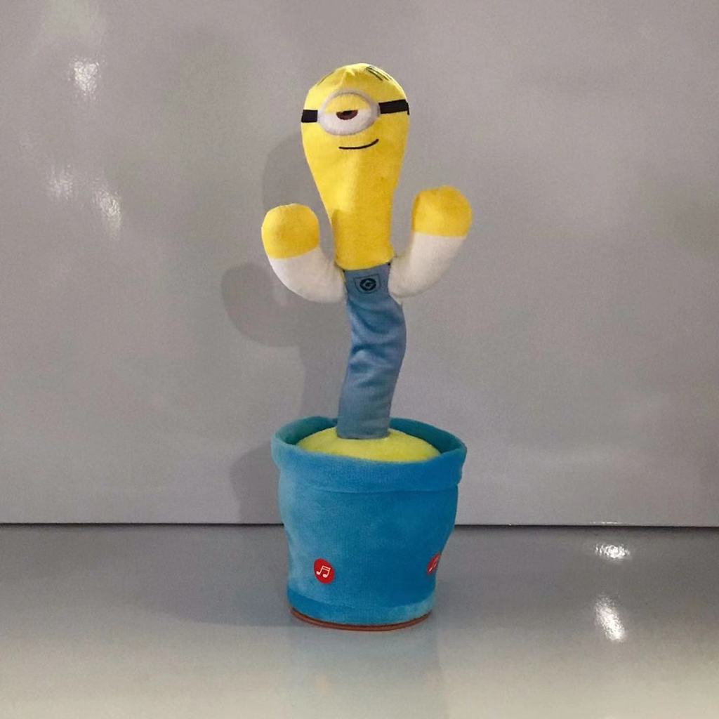 Dancing Cactus Plush Toy With Light And Sound For Kids Entertainment