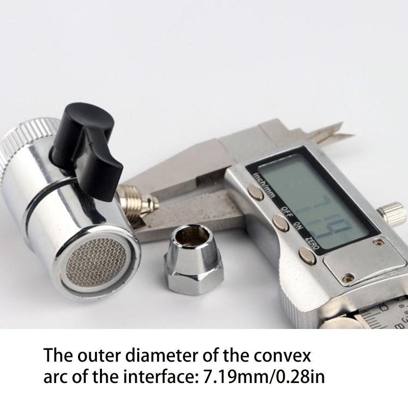 Sink for Valve Diverter Faucet Splitter for Kitchen or Bathroom Sink Faucet Replacement Part Faucet to Hose Adapter 4 Si