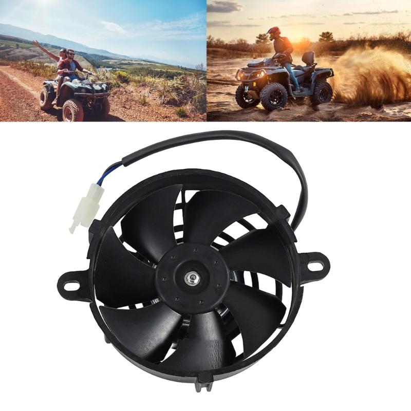 Geliştirilmiş Soğutma Fanı Basit Kurulum Radyatör Fanı Verimli Soğutma Fanı Plaj Araçları ve Motosikletler için Basit Kullanım