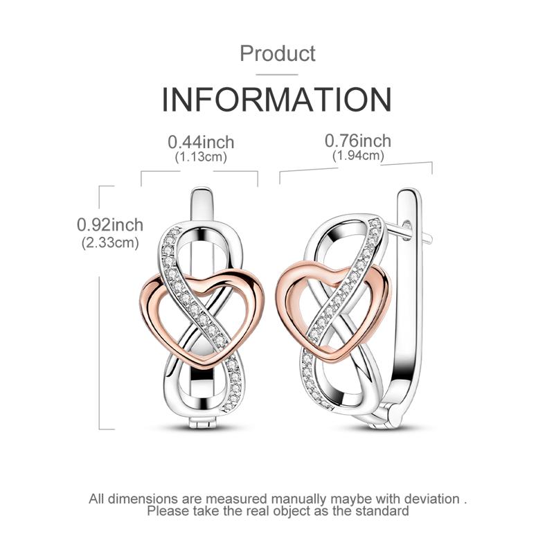 Original 925 Sterling copper Tassel Earrings Women 2025 Zircon Ear Studs Sparkling Pave Hoop Earring Anniversary Zircon Gift