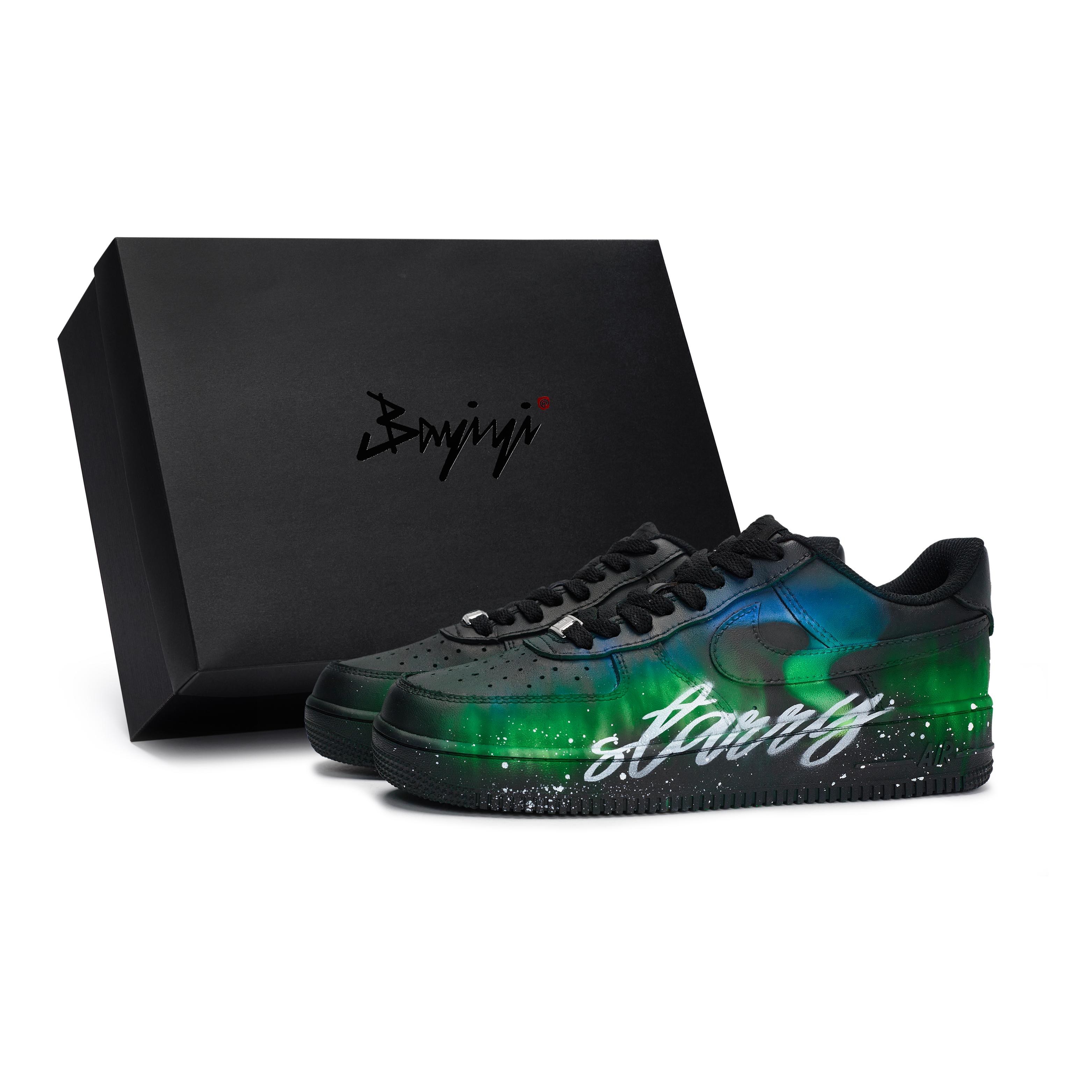 

Nike Air Force 1 Skateboard Shoes Unisex Low top White/Blue/Green CW2288-001(Team80-SBOX) 35.5