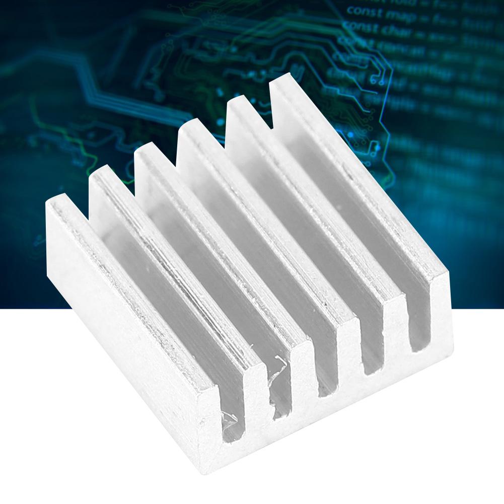 100pcs 9x4x9mm Aluminum Heat Sink Radiator for Amplifier Board PCB MOS Transistor