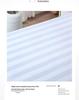 White Washable Beauty Salon Massage Bed Sheet with Hole - Anti-Dirty, Quick-Dry, Wrinkle-Resistant, Customizable.