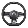 Car Steering Wheel Cover Leather Protection Accessories For Nissan X-Trail n T32 T31 Qashqai J11 J10 Tiida Teana Navara Juke