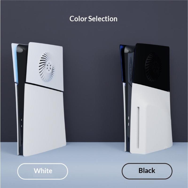 Per Console Ps5 Slim Piastra Frontale Con Presa d'Aria Sostitutiva Metà Superiore Piastra Frontale Cover Guscio Protettivo Ps5 Slim