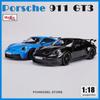 Maisto 1:18 Porsche 911 GT3 Racing Edition Druckgusslegierung Automodell Art Deco Sammlung Spielzeug Werkzeuge Geschenk Fabrik