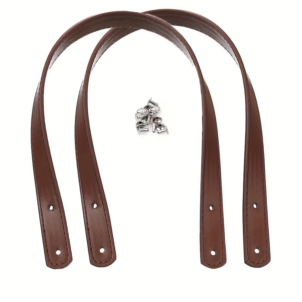 

Used for making handbags, single span bag straps, PU leather, durable replacement straps, craft supplies with safety button fast коричневый
