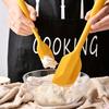 1pc  Lightweight and Practical, Making Cake Baking Easier: 1 Food-grade Silicone Cake Scraper