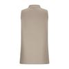 Women's Fashionable Casual Sleeveless Shirt  Plain-Coloured Stand-Up Collar Sexy Tank Top