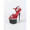 Women Platform Dance Sandals  Fashion Nightclub High 18CM Car Model Transparent Crystal Sexy Sandals LFD-10368-Q12025