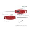 Digital Food Thermometer Accurate   Read Thermometer Kitchen Tool for Grilling Cooking