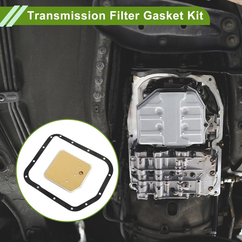 UXCELL TF6/A904 Transmission Filter Gasket Kit No.3515996 for Jeep Wrangler with Gasket