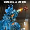Simulated Flame UMP45 Electric Water Gun Large Capacity High Pressure Automatic Water Blaster Summer Outdoor Pool Toy