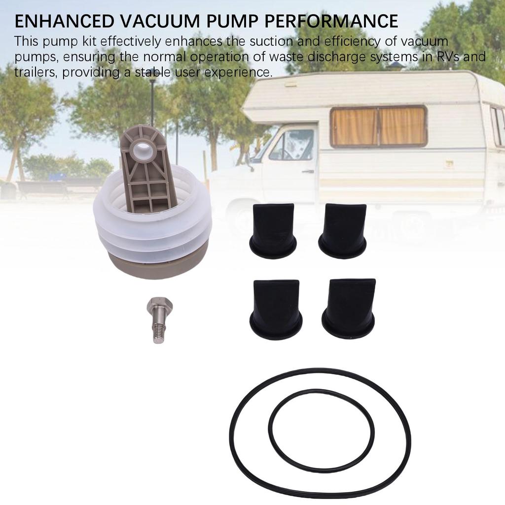 Bellow Pump Kit Bellows Pump Kit with O Ring 385230980 Replacement For  S T J VHT VG Series Vacuum Pumps RV Bellow Pump