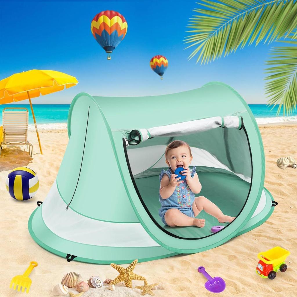 Portable Baby Shade Tent Toddler Game Dome UV Protection Baby Shade Pool UV Protection Sun Shelter Kid Swimming Pool Play House