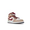 Jordan 1 Mid PS Beige Red Kids Sneakers 640734-201