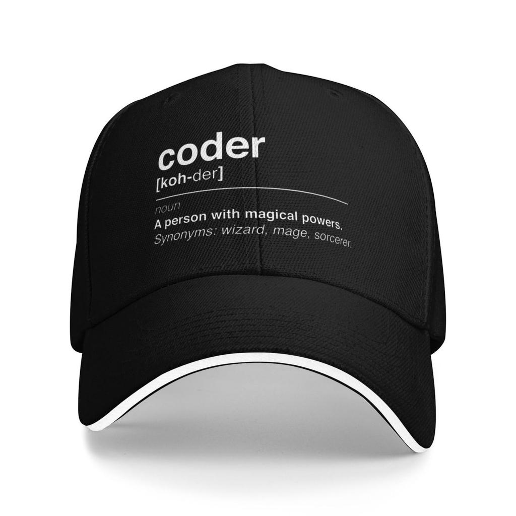 Unisex Baseball Hats Coder Definition Outdoor Streetwear Summer Sports Baseball Caps Hip Hop Cap Casquette Polychromatic Hats