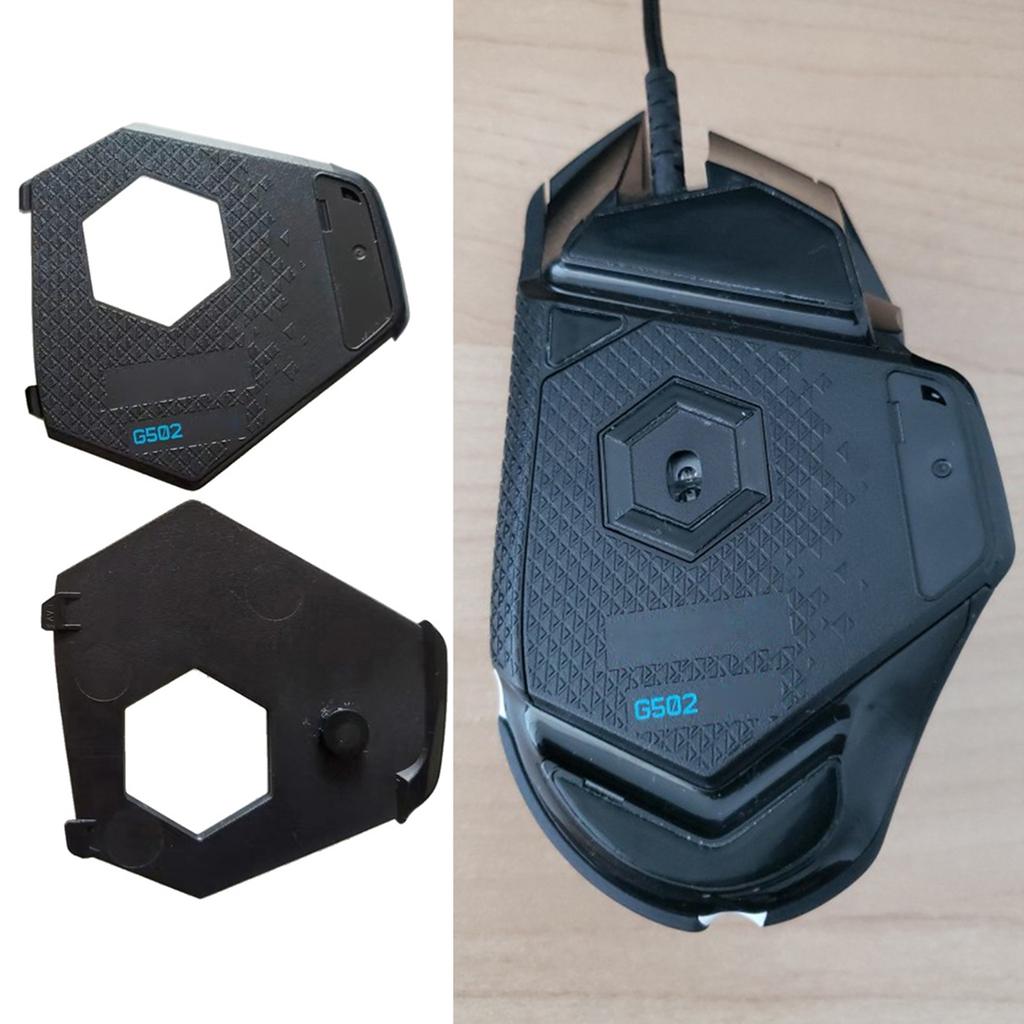 Replacement Mouse Battery Cover Battery Case Shell for Logitech G502 Wired Mouse Shell Only 1PC