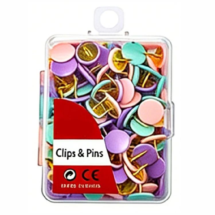 

Map Push Pins Rounded Shape Drawing Pins Map Pins Map Tacks Marking Pins for Pin Board Thumb Tacks with Steel Points