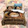 High Definition Digital Printed 3-piece Bedding Set For Us Size Bed Sheet