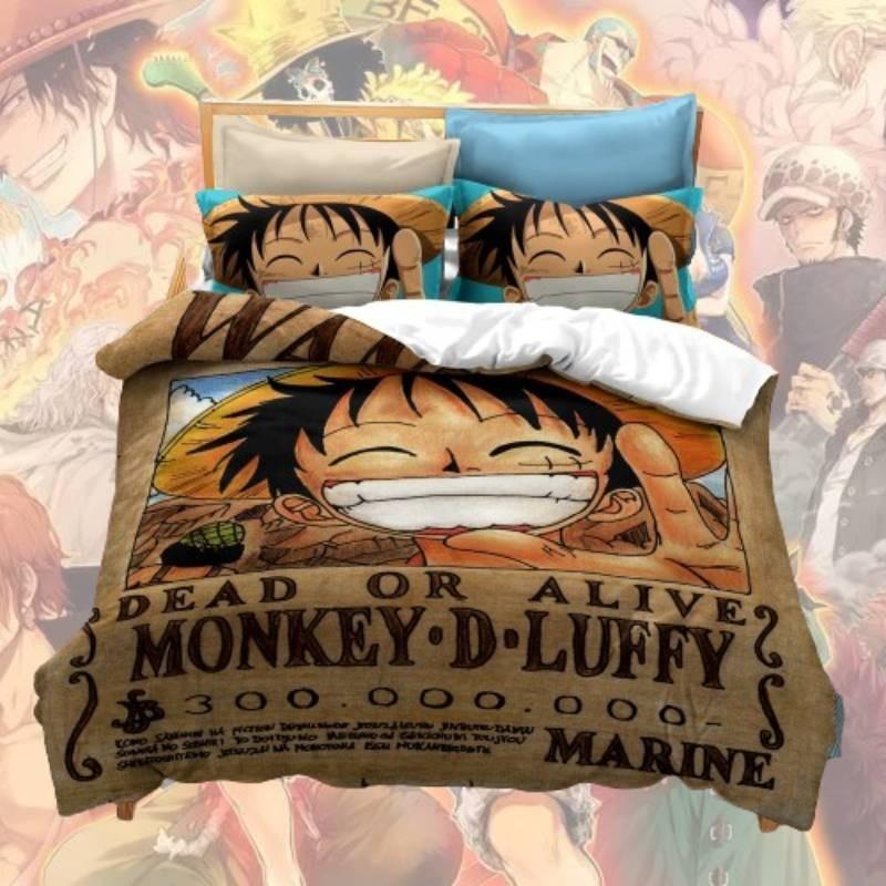 High Definition Digital Printed 3-piece Bedding Set For Us Size Bed Sheet