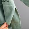 BITCED Fashion Set Women's Autumn and Winter Loose Casual Sweater Pullover Two-piece Set