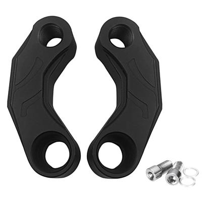 YCHOICEAUMO Motorcycle Mirror Riser, Mirror Holder, Offset Holder, Extension Adapter, Extension Post Adapter, 0.4