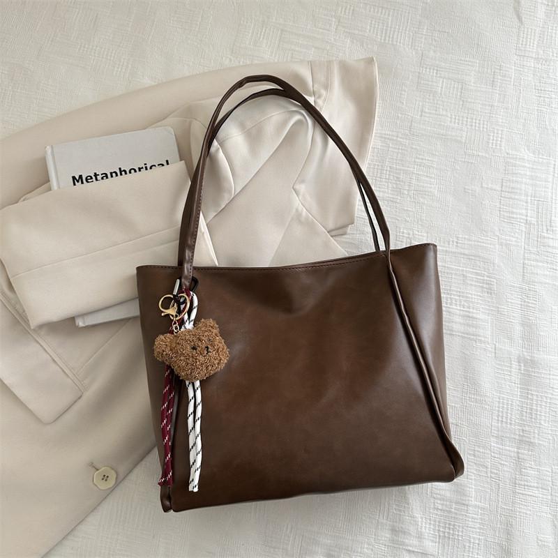 Stylish Retro Tote Bag For Women Large Capacity Casual Work And Commuting Purse