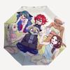 1pc Outdoor Umbrella with Anime Characters | Automatic Opening & Closing | Portable 3-Fold Design | 8-Rib Iron Frame | Perfect Gift for Fans, Traveler