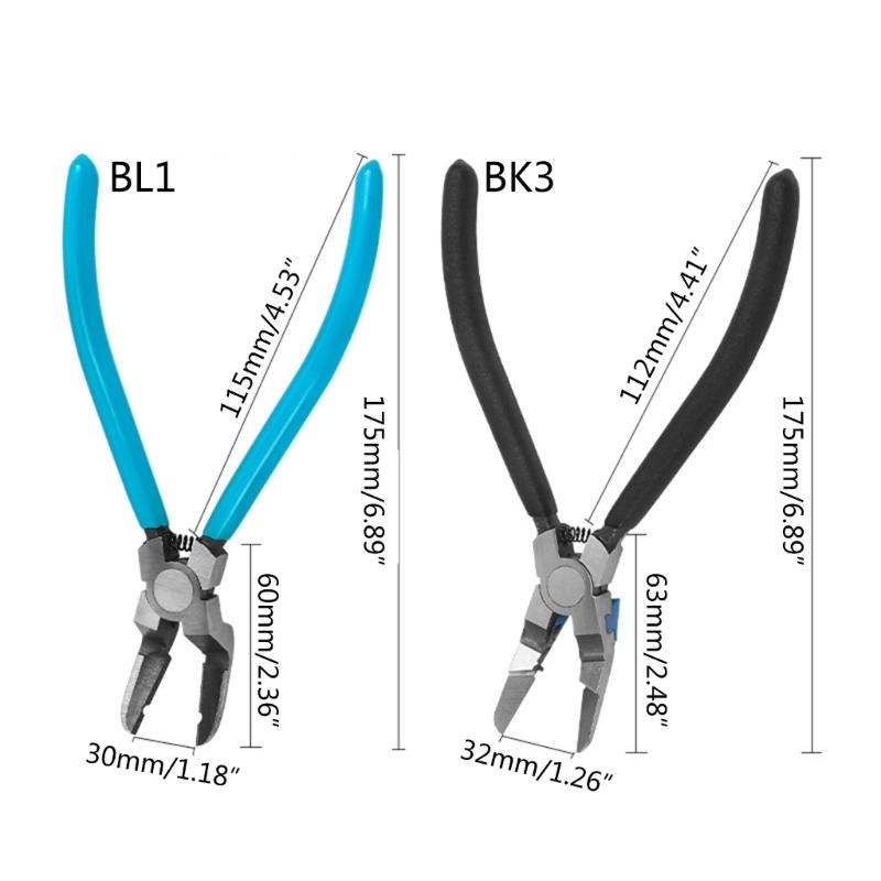 Szczypce do zacisków panelowych, szczypce do usuwania elementów złącznych listew samochodowych, narzędzia do zaciskania paneli drzwi samochodowych, nity, podważacz do napraw samochodowych