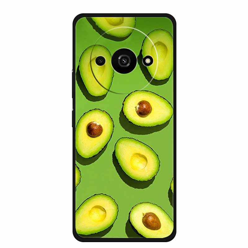For Xiaomi Poco C61 Case Cool Animal Soft Silicone TPU Phone Case Back Cover for PocoC61 Shockproof Lovely Cat Protective Cover