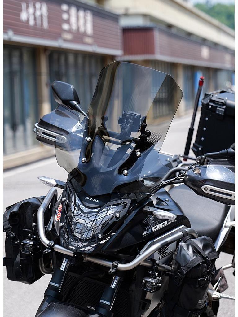 Pare-brise amélioré pour Honda CB400X/500X, Déflecteur de vent étendu