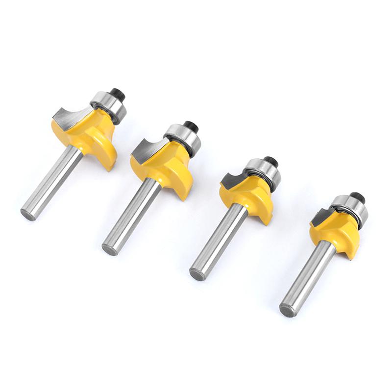 6 mm / 1/4 Schaft Abrundfräser mit Lager