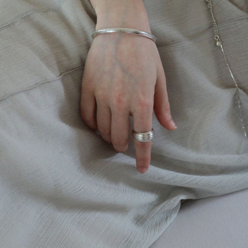 STUDIO LEIGH LAYERED DOME RING (BOLD.ver)