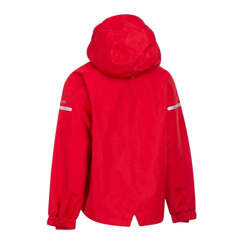 Trespass Childrens/Kids Detachable Hood Waterproof Jacket