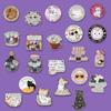 Adorable Kitten Enamel Lapel Pin - Cat Lover Collection