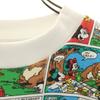 80s 90s Old Mickey Mouse Long Sleeve Reversible Trainer Cotton Filling Women Used