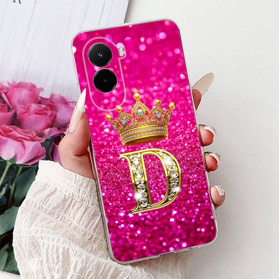 Fashion Letter Phone Case For Xiaomi Poco M7 Plus / Poco M7 4G Soft Silicone TPU Cases For PocoM7 4G M7Plus Back Covers Bumpers