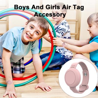 2Pcs Tracker Anti-lost Bracelet Protective Case Adjustable Wear Resistant Scratch-proof Soft Flexible Kids Tracker Locator Watch