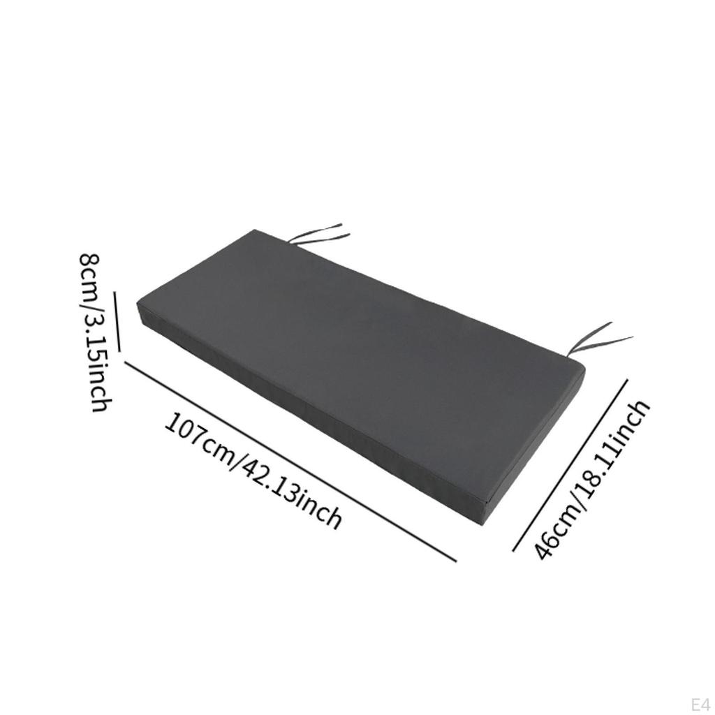 Bench Cushion Garden Couch Pad Chair Comfortable Patio Seat Loveseat for