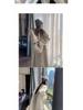 Sense Oatmeal Wool Coat for Women - Korean Style, Mid-Length, Plus Velvet, Thick, Perfect for Autumn and Winter.