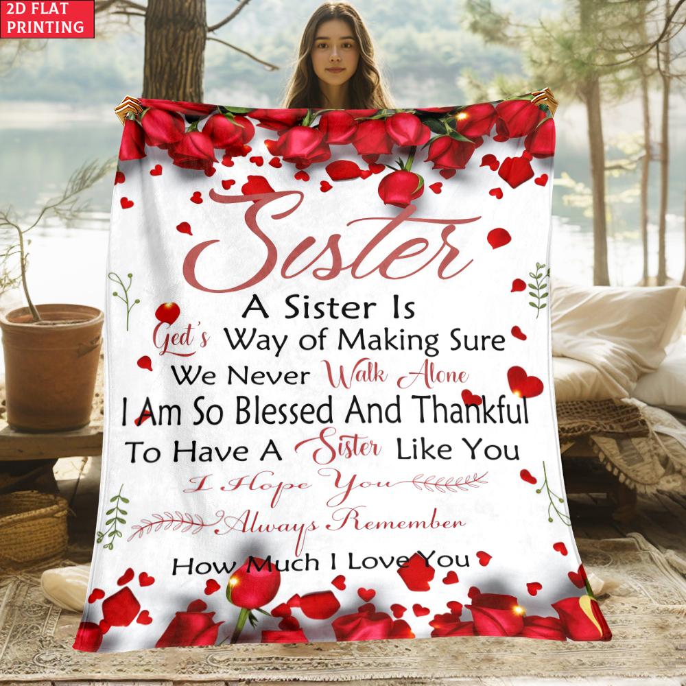 Gift for Daughter Print Thin Flannel Blanket for Bedroom,Living Rooms,Sofas Blankets,Lunch Breaks,blankets Fluffy Blanket