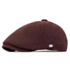 Autumn & Winter Wool Felt Beret: Warm British Retro Flat Cap for Men, Women & Children