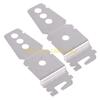 L8RE 2 Pieces Undercounter Dishwasher Mounting Bracket 8269145 Dishwasher Undercounter Mounting with 2 Installment Screws