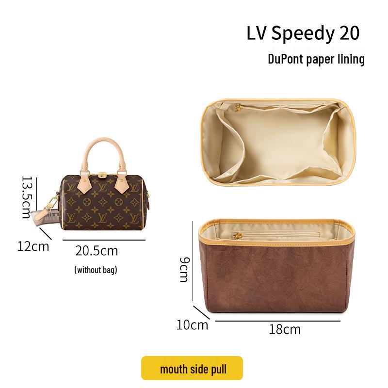 Organizer für Innenfutter für Lv Speedy Taschen: Größen 25, 30, 35, 20, 16 Nano, Ultraleicht.