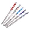 Non-slip Chopsticks Sleek Design Light Weight Approximately 16g Food Grade Material Stainless Steel Environmental Friendly